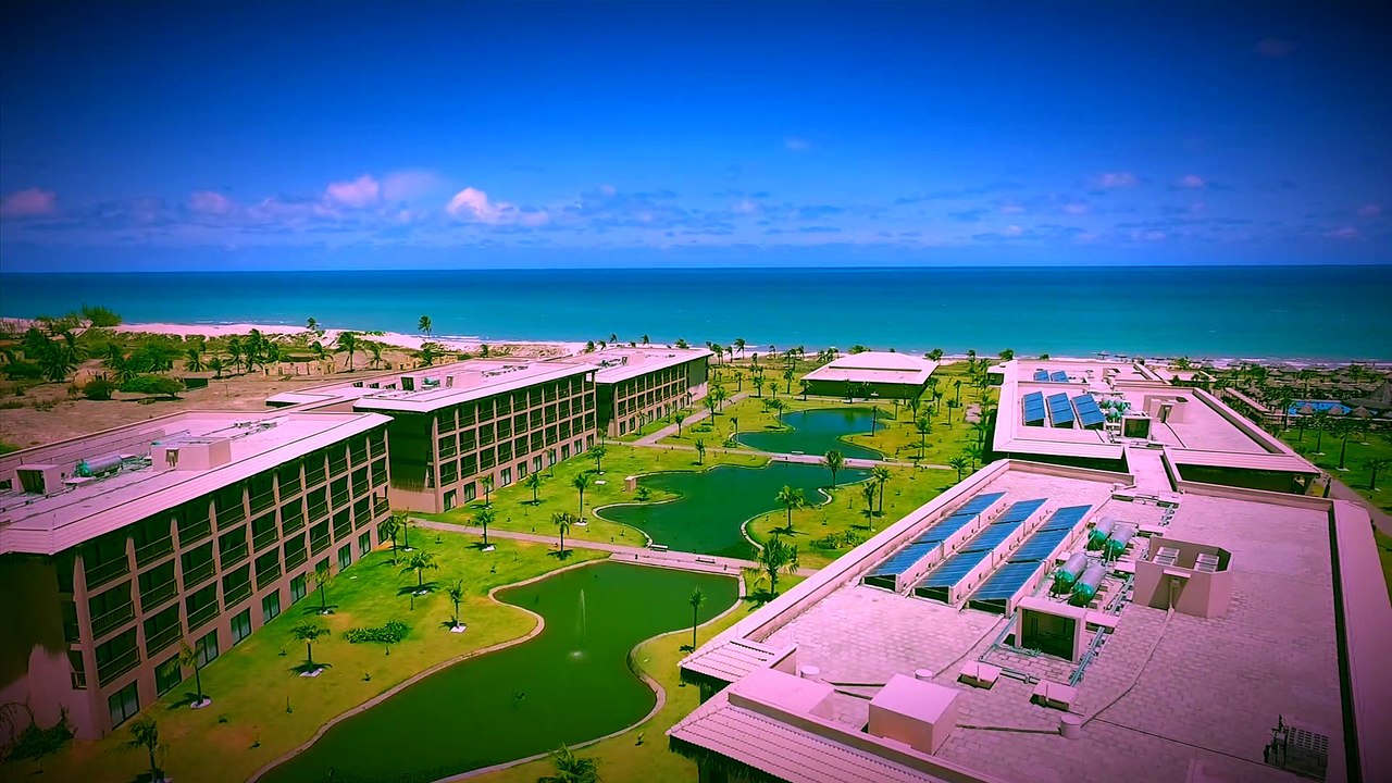 beach hotel view