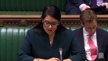 Priti Patel and Theresa May apologise to those affected by the Windrush Scandal