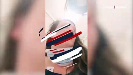 Koronavirüse yakalanan kadının çarpıcı görüntüsü! Nefes semptomu dikkat çekti