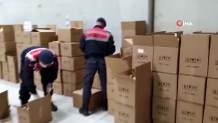 Korona virüsü fırsatçılarına darbe: Binlerce litre sahte dezenfektan ele geçirildi