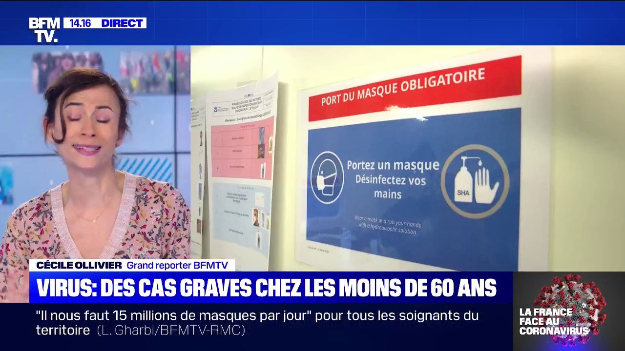 Coronavirus: il existe des cas graves aussi chez les moins de 60 ans