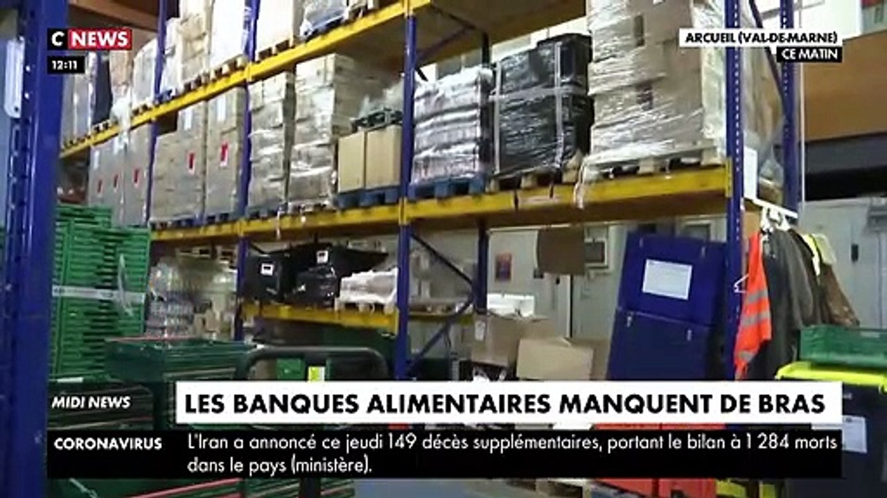 VIRUS - Depuis le confinement, les banques alimentaires manquent de bénévoles - VIDEO