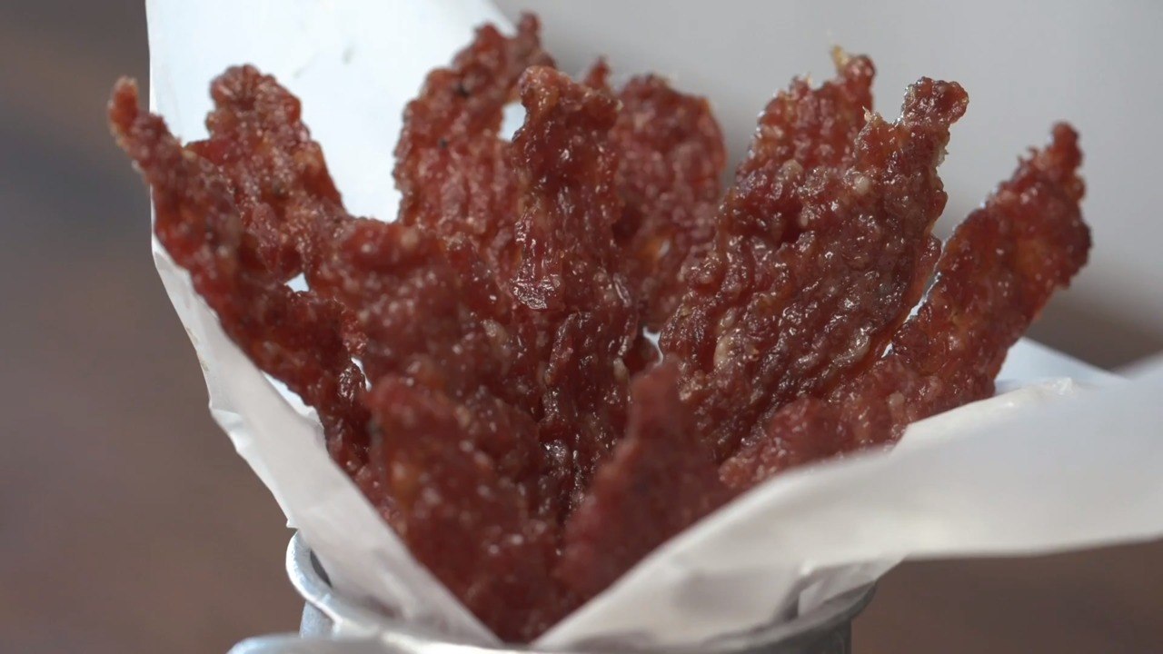 Air Fryer Pork Jerky