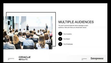 Webinar: Learn How to Tell Your Business' Financial Story