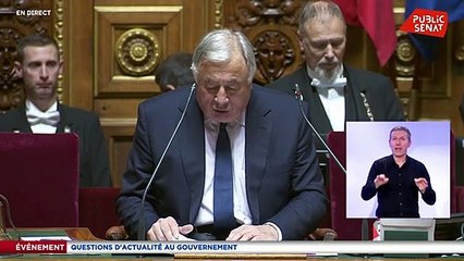 Gérard Larcher remercie l’ensemble des Français engagés « dans la lutte contre l’épidémie de Covid-19 »