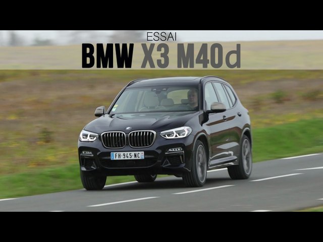 Essai BMW X3 M40d 2020