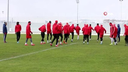 Sivasspor 5 eksikle çalıştı