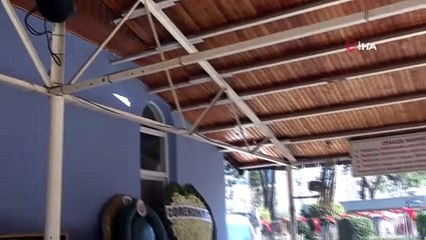 Korona virüs nedeniyle mezarlıklara ziyaret azaldı