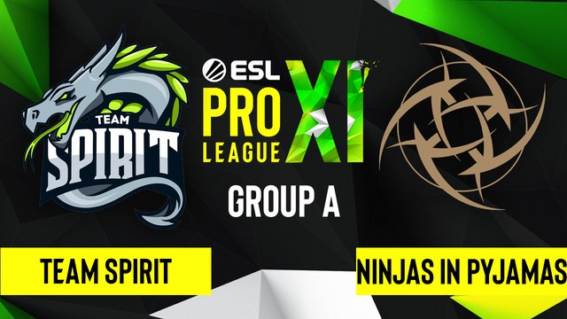 CSGO - Ninjas in Pyjamas vs. Team Spirit [Vertigo] Map 2 - ESL Pro League Season 11 - Group A