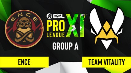 CSGO - Team Vitality vs. ENCE [Mirage] Map 1 - ESL Pro League Season 11 - Group A