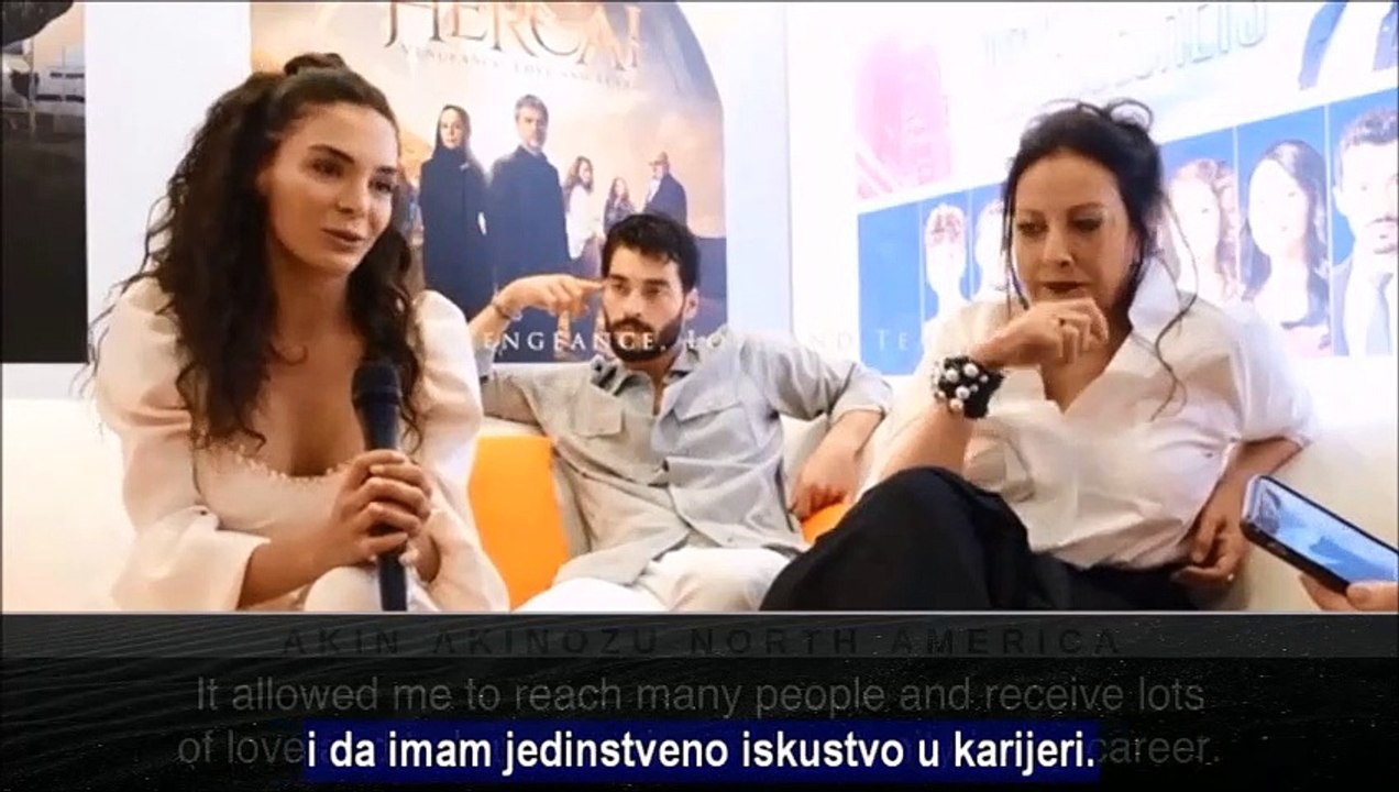 Hercai - Nemoguca ljubav intervju na Spanskoj televiziji