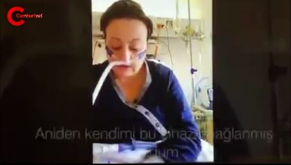 Koronavirüse yakalandı, bu video ile dünyaya seslendi!