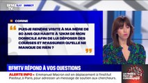 Puis-je rendre visite à ma mère qui habite à 12km de mon domicile ? BFMTV répond à vos questions