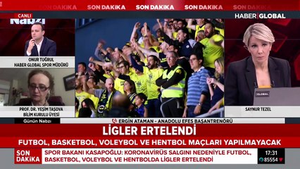 Ergin Ataman liglerin ertelenmesine ilişkin kararı Haber Global'e değerlendirdi