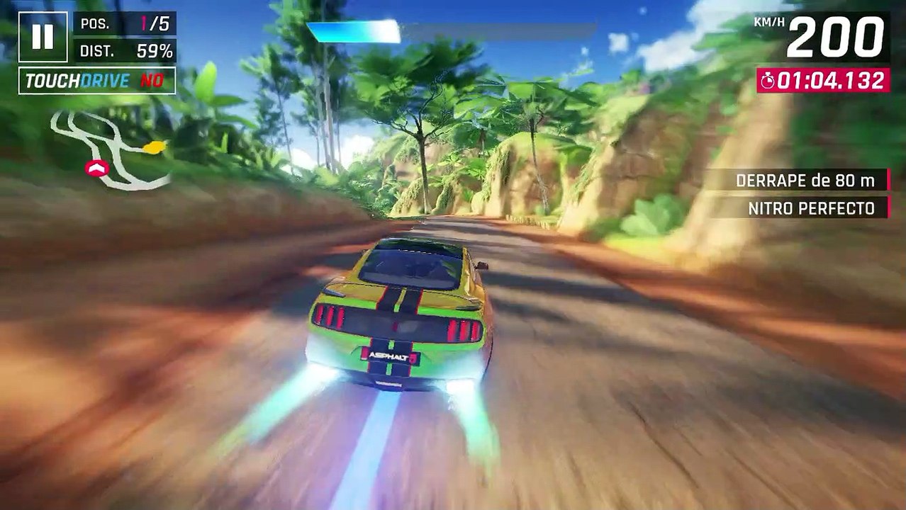 Ganar en Asphalt 9 Leguends es posible y fácil con autos un buen equipo para llegar primero 