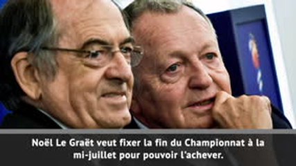 Coronavirus - Le Graët veut jouer en juillet !