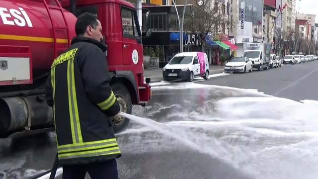 Muş ve Bitlis'te toplu yaşam alanları dezenfekte ediliyor - BİTLİS/MUŞ