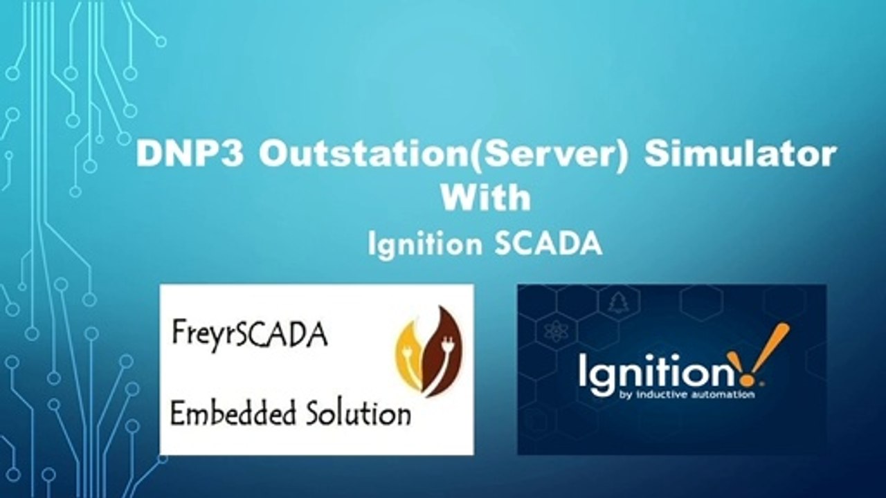 DNP3  Protocol RTU Outstation Server Simulator with Ignition SCADA HMI