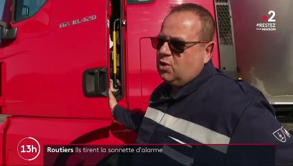 Confinement : les routiers travaillent dans des conditions difficiles