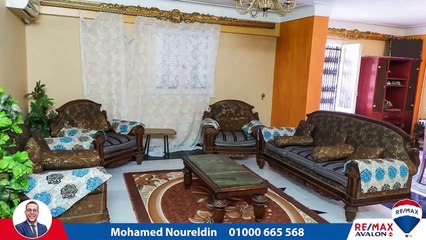 شقة مفروشة للإيجار 150 م ميامي (  بجوار الاكاديمية العربية  )