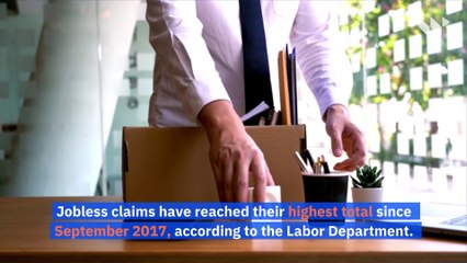 Weekly Unemployment Claims up to 281,000 Due to Coronavirus Layoffs