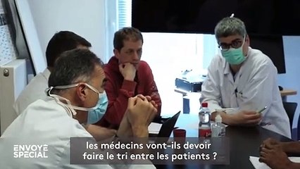 "Donner la meilleure chance à chacun dans un système qui est saturé" : les médecins face à la question du tri entre les malades du coronavirus