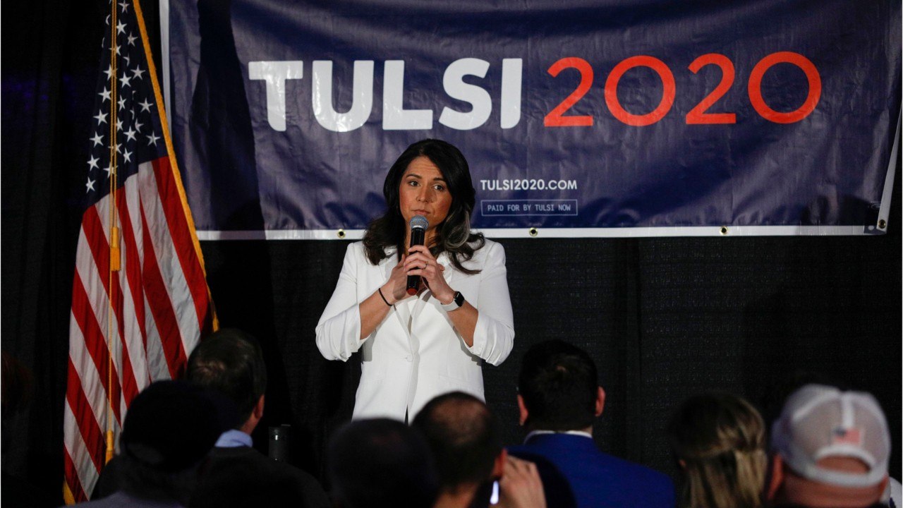 Gabbard Drops Out