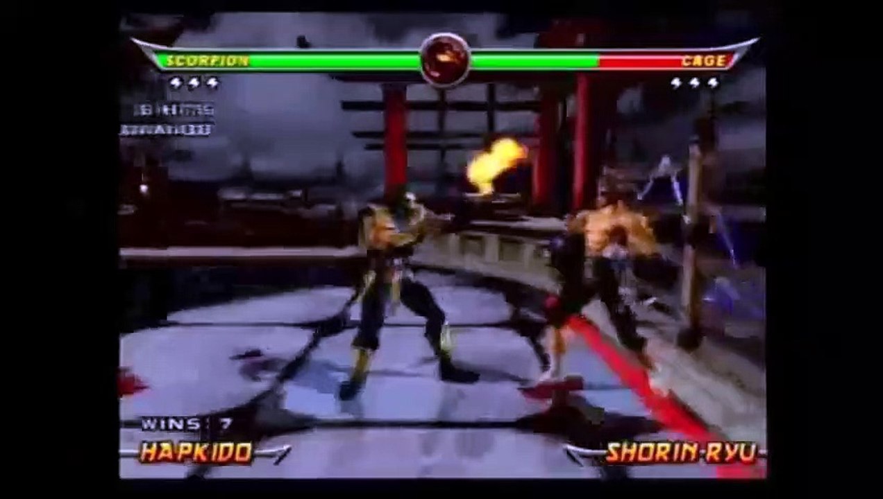 Mortal Kombat Armageddon - Sky Temple Death Trap on All Characters