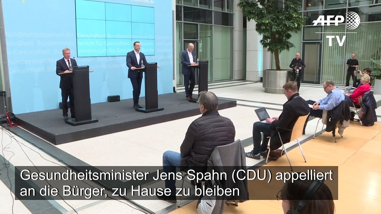 Spahn: 'Ich setze auf die Vernunft der Bürger'