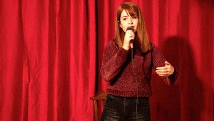 Alevilerle ilgili söylediği sözler infial yaratan komedyen Pınar Fidan, emniyette ifade verdi