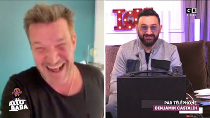 Benjamin Castaldi en FaceTime avec Baba donne de ses nouvelles !