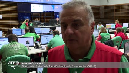 Servicios de emergencias de Buenos Aires piden a la población quedarse en casa