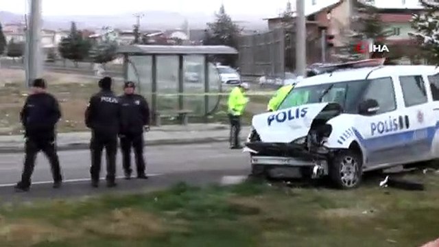 Niğde'de polis otosu ile otomobil çarpıştı: 1'i ağır 5 yaralı