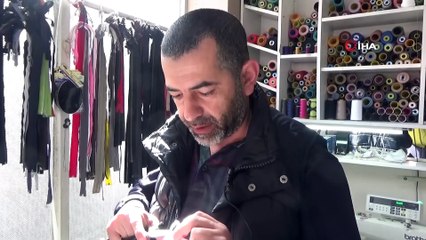 Düzceli Terzi Yıkanıp Kullanılabilen Maske Üretti