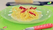 Carbonara de courgettes avec 123 Cuisine sur Piwi+