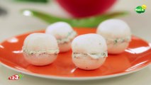 Les macarons de champignons avec 123 Cuisine sur Piwi+