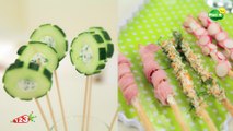 Les sucettes de concombre avec 123 Cuisine sur Piwi+