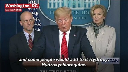 Donald Trump Says Malaria Drug Chloroquine Has Been Approved By FDA For Coronavirus