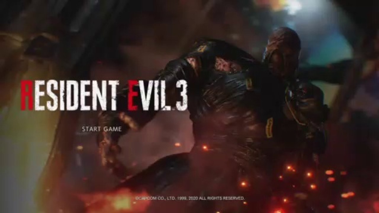 RESIDENT EVIL 3 - Raccoon City Demo - Settings