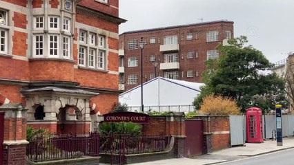 Koronavirüs kurbanları için geçici morg kuruldu - LONDRA