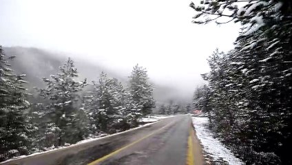 Kentin yüksek kesimleri beyaza büründü - KARABÜK