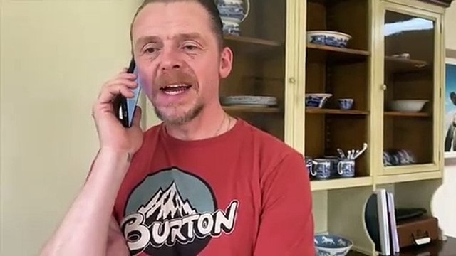 Simon Pegg and Nick Frost : SHAUN OF THE DEAD Coronavirus Update Video 2020