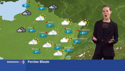 Risques d'averses : la météo de ce vendredi en Lorraine
