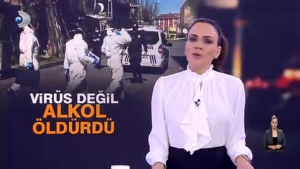 Koronavirüs değil alkol öldürdü!