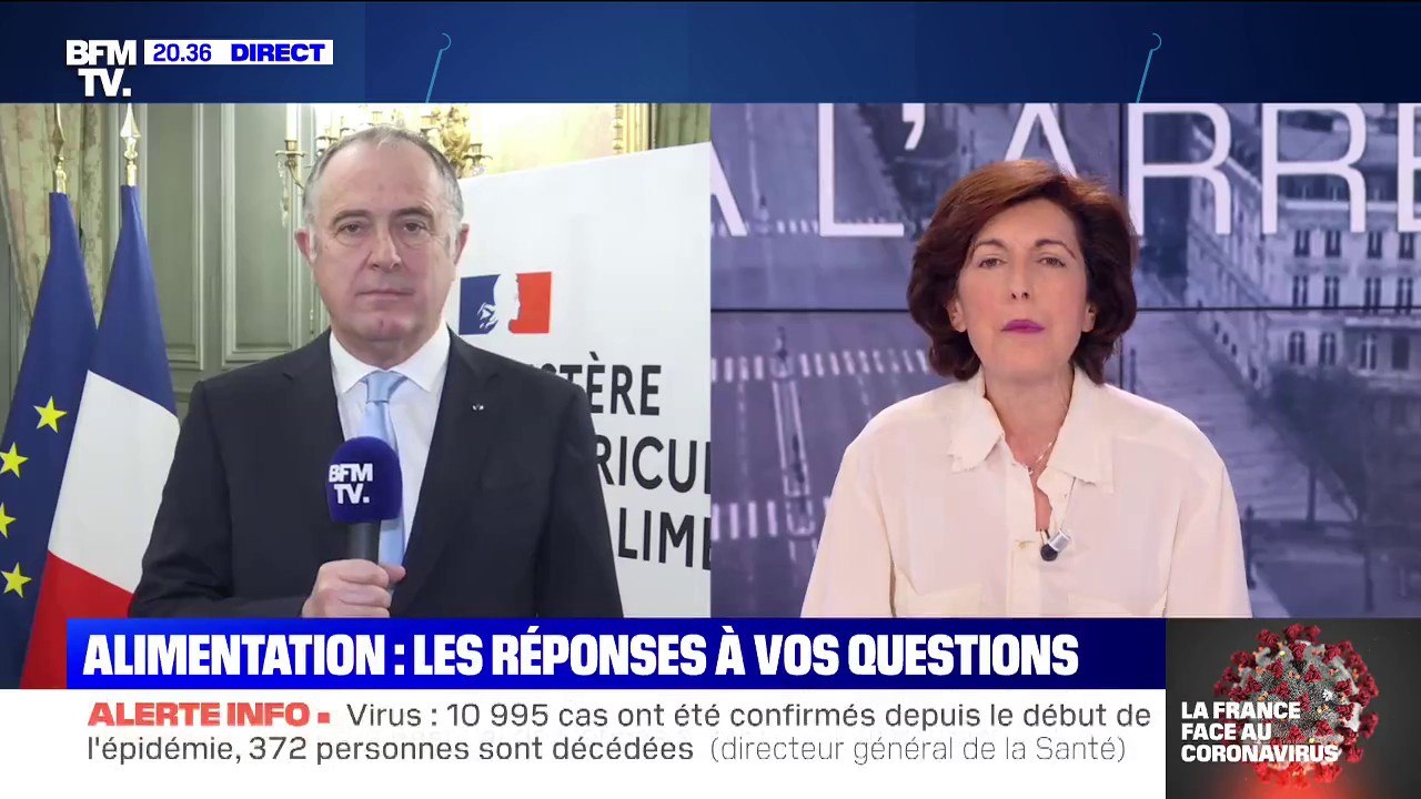 Didier Guillaume incite les Français à choisir des produits frais pour faire des "menus équilibrés"