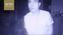 Footage: ‘Creepy ghost' thief captured on surveillance camera