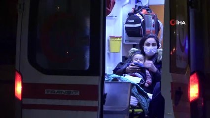 Tır ile otomobil çarpıştı: 2'si çocuk 5 yaralı