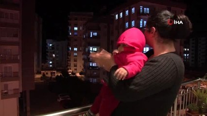 Antalya'da sağlık çalışanlarına alkışlı destek