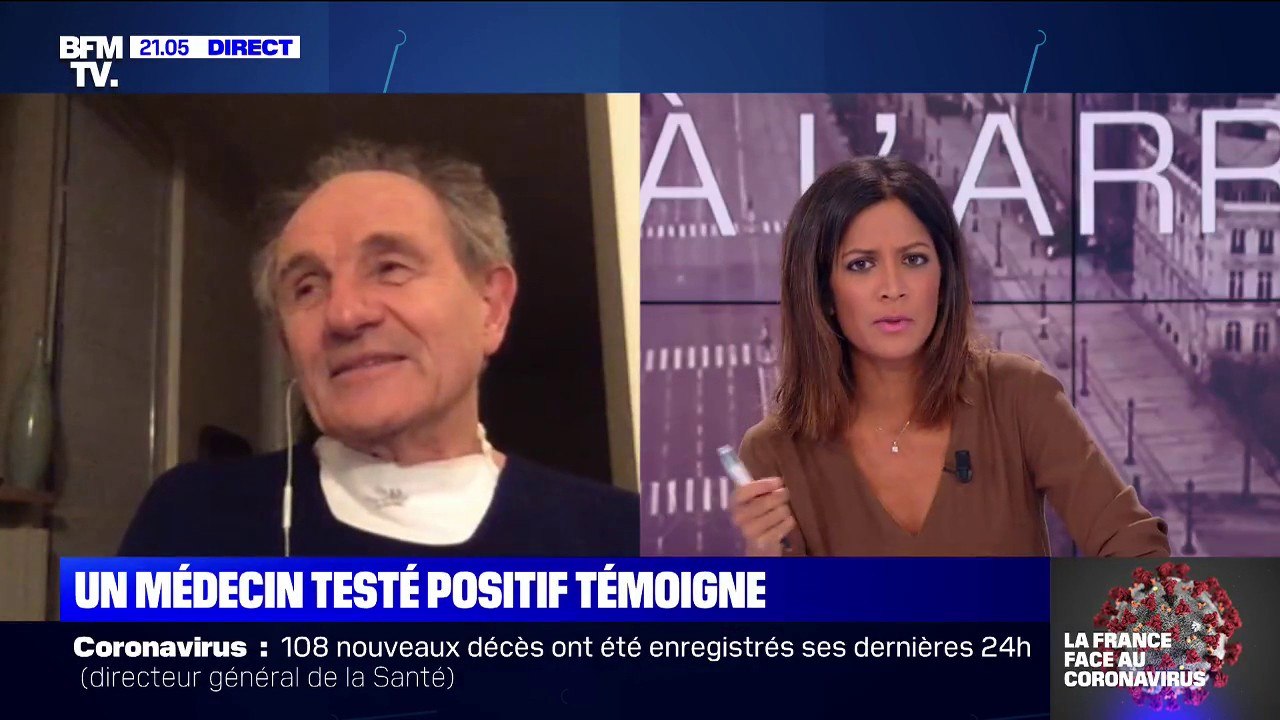 "J'ai été contaminé par un patient (...) et je...