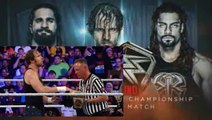 Battleground 2016 Seth Rollins Vs Dean Ambrose Vs Roman Reigns WWE Title Triple Threat Match